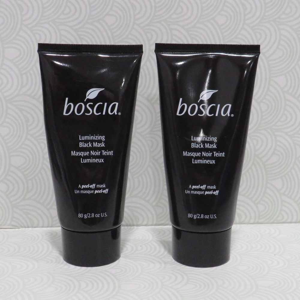 BOSCIA💥LUMINIZING BLACK MASK - A PEEL OFF MASK 2.8 OZ - LOT OF 2💥